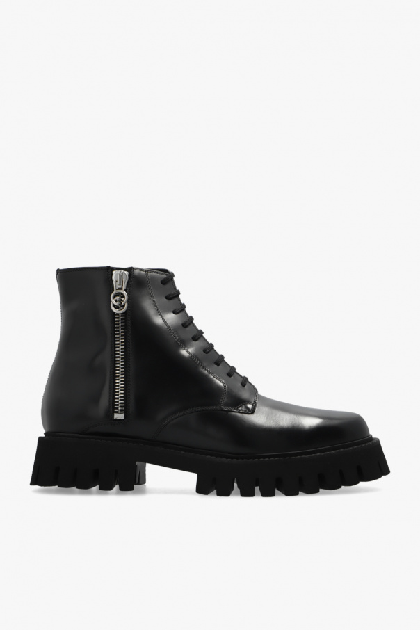 Gucci Black Interlocking G Loafers, zdjęcie 1 Gucci Black Interlocking G Loafers od Gucci
